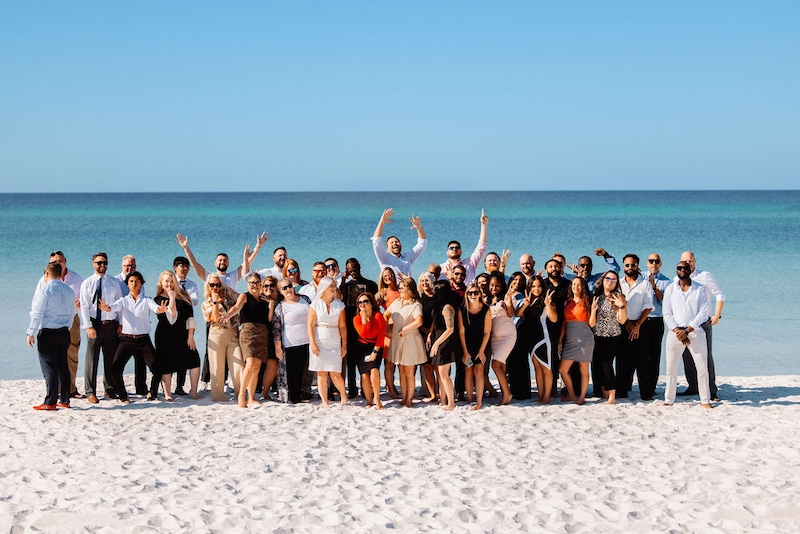 Noble PA Group Beach Pic
